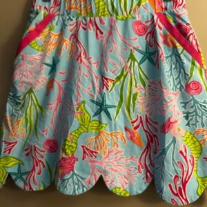 Colorful Sea Life Print Skirt